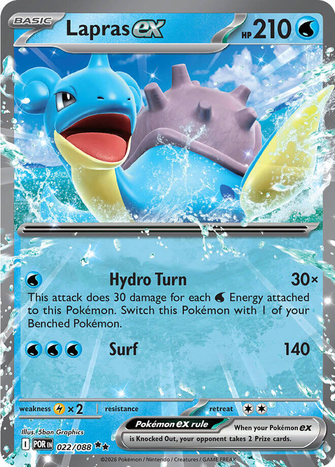 ME03: Perfect Order #022/088 Lapras ex