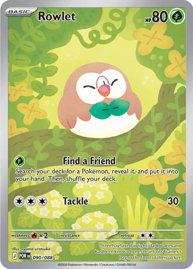ME03: Perfect Order #090/088 Rowlet