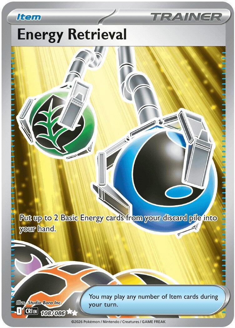 ME04: Chaos Rising #108/086 Energy Retrieval