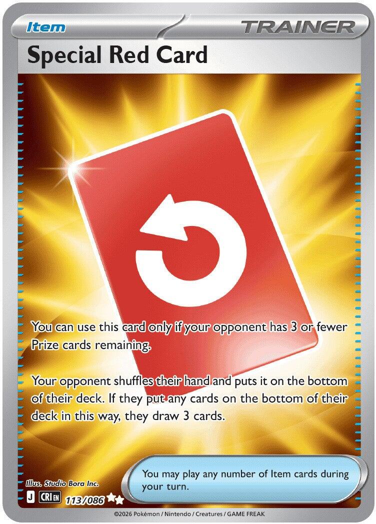 ME04: Chaos Rising #113/086 Special Red Card