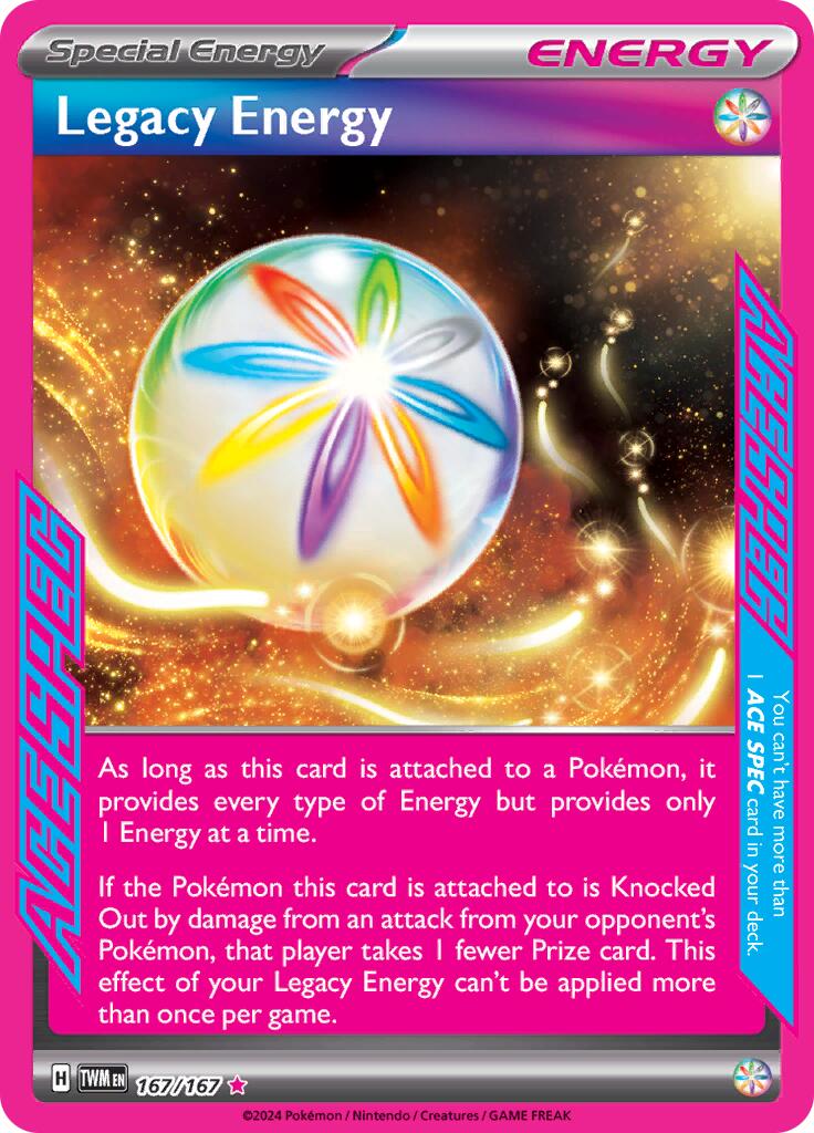 SV06: Twilight Masquerade #167/167 Legacy Energy