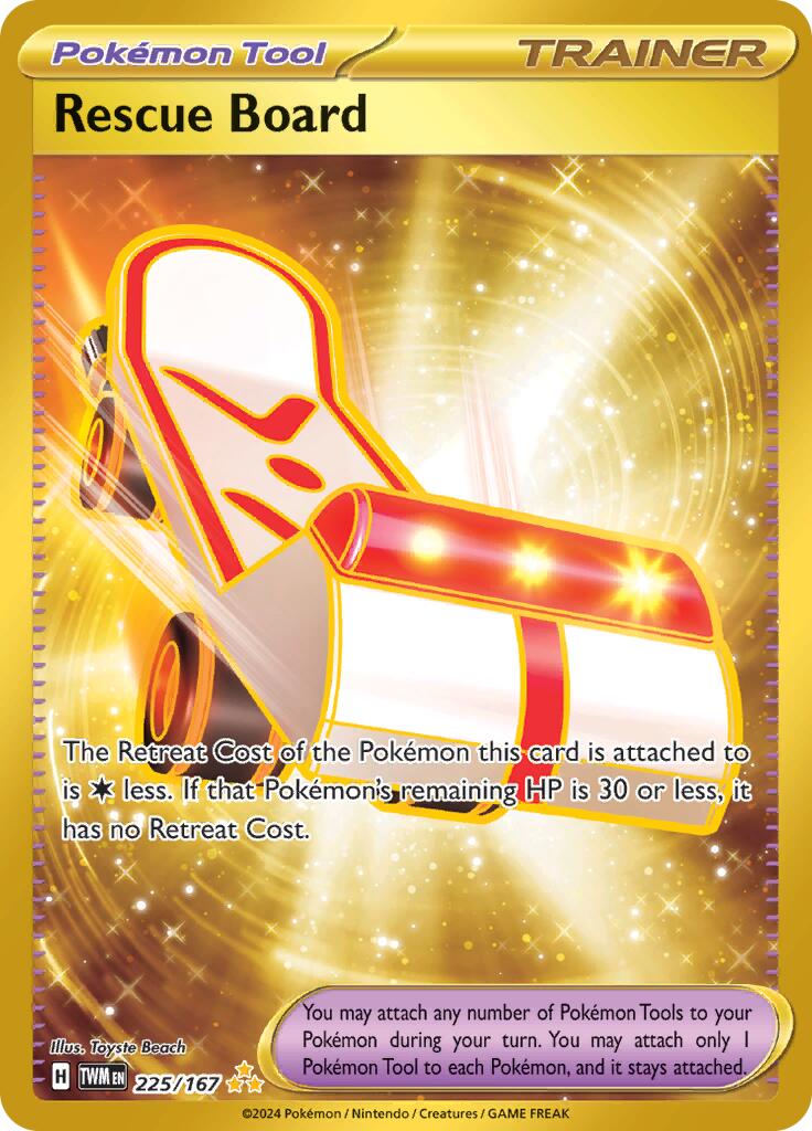 SV06: Twilight Masquerade #225/167 Rescue Board