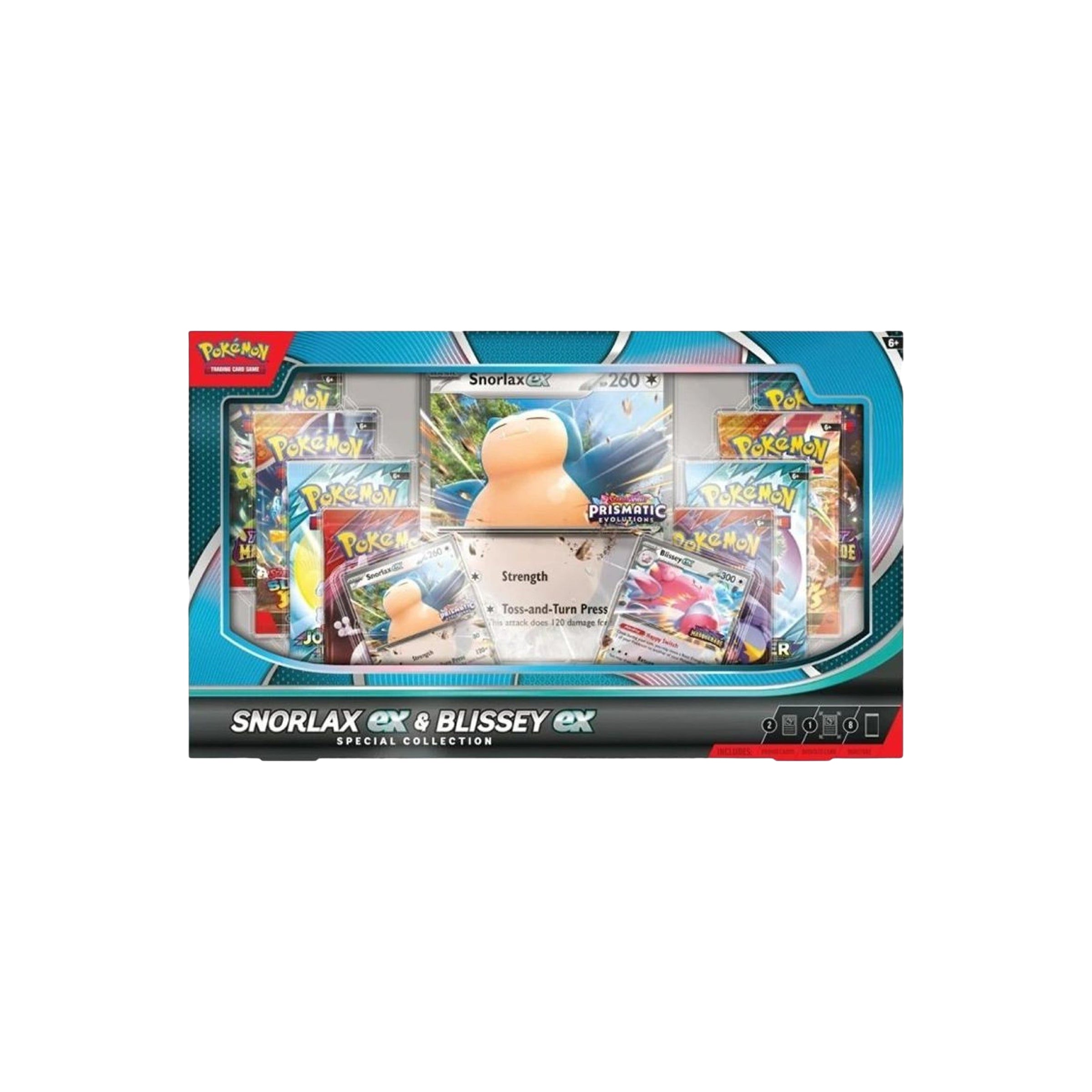 Pokemon – Snorlax EX & Blissey EX Special Collection Box (USA EXCLUSIVE)
